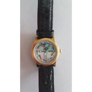 BUGS BUNNY, Armitron "Spinning Carrots" RARE KIDS WATCH, New Battery